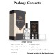 Authentic Ambition Mods Revorie MTL RTA Rebuildable Atomizer - Black, Air Pins 0.8, 1.0, 1.2mm, 2.0ml, 23mm Diameter