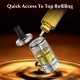 Authentic Ambition Mods Revorie MTL RTA Rebuildable Atomizer - Black, Air Pins 0.8, 1.0, 1.2mm, 2.0ml, 23mm Diameter