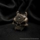 Authentic ThunderCloud Thunder Cloud Bonza Pro Mech Replacement Emblem - Model G Yaksha Bullet Skull, Brass + White Copper
