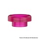 Authentic Thunder Cloud Bonza Pro Replacement 810 Drip Tip - Clear Pink