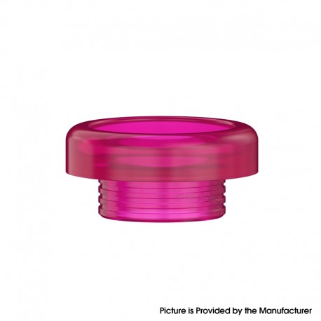 Authentic Thunder Cloud Bonza Pro Replacement 810 Drip Tip - Clear Pink