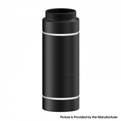 Authentic ThunderCloud Thunder Cloud Bonza Pro Mech Replacement Stacking Tube - Black White, Brass