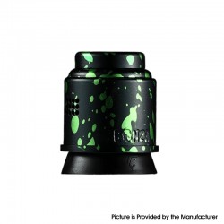 Authentic Thunder Cloud Bonza Pro RDA Rebuildable Dripping Atomizer - Aluminum Green LE, Single/Dual Coil, BF Pin, 25mm Diameter