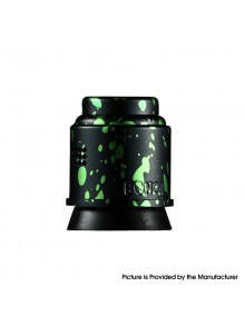 Authentic Thunder Cloud Bonza Pro RDA Rebuildable Dripping Atomizer - Aluminum Green LE, Single/Dual Coil, BF Pin, 25mm Diameter