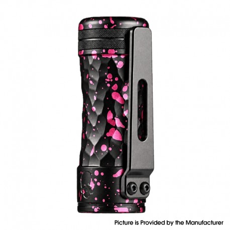 Authentic ThunderCloud Thunder Cloud Bonza Pro Mech Mod - Aluminum Pink (LE), 1 x 18650 / 20700 / 21700