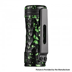 Authentic ThunderCloud Thunder Cloud Bonza Pro Mech Mod - Aluminum Green (LE), 1 x 18650 / 20700 / 21700
