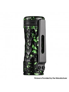 Authentic ThunderCloud Thunder Cloud Bonza Pro Mech Mod - Aluminum Green (LE), 1 x 18650 / 20700 / 21700