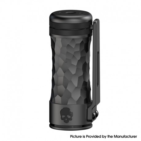 Authentic ThunderCloud Thunder Cloud Bonza Pro Mech Mod - Hammered Gun (LE), 1 x 18650 / 20700 / 21700