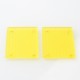 RekaVape Replacement Cover Panel Plate for LVE Orion 2 II / Orion 2 II Pro Pod System - Yellow, Moyard Pattern, Acrylic (2 PCS)