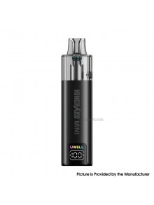 [Ships from Bonded Warehouse] Authentic Uwell Nunchaku Mini 16W Pod System Kit - Elegant Black, 1000mAh, 10ml, 0.8ohm