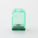 Authentic Veepon Tita X2 Boro Tank for BB / Billet / Boro Mod - Damascus + Green, Stainless Steel + PCTG
