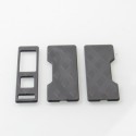 Authentic MK MODS Replacement Panel Plate Doot Kit for Veepon Royal V I3 AIO Mod - Black