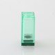 Authentic Veepon Tita X2 Boro Tank for BB / Billet / Boro Mod - Damascus + Green, Stainless Steel + PCTG