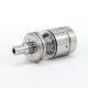 SXK Ghost Ring Style RTA Rebuildable Tank Atomizer - Silver, 316SS + Glass, 4ml, 22mm Diamter
