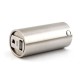 YFTK Atto Style Mechanical Mod with Chip - Silver, Stainless Steel, 1 x 18650 / 18350