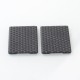 RekaVape Replacement Cover Panel Plate for LVE Orion 2 II / LVE Orion 2 II Pro Pod System - Black, Moyard Pattern, POM (2 PCS)