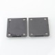RekaVape Replacement Cover Panel Plate for LVE Orion 2 II / LVE Orion 2 II Pro Pod System - Black, Moyard Pattern, POM (2 PCS)