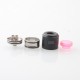 Authentic Thunder Cloud Bonza Pro RDA Rebuildable Dripping Atomizer - SS Black Pink LE, Single /Dual Coil, BF Pin, 25mm Diameter