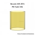 Authentic Ambition Mods Ultem Tank Tube for Revorie MTL RTA - Brown, 5.0ml