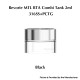 Authentic Ambition Mods Nano Combi Tank Kit for Revorie MTL RTA - Silver, 2.5ml