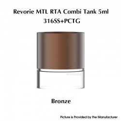 Authentic Ambition Mods Combi Tank Kit for Revorie MTL RTA - Bronze, 5.0ml