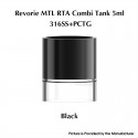 Authentic Ambition Mods Combi Tank Kit for Revorie MTL RTA - Black, 5.0ml