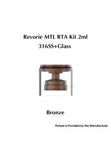 Authentic Ambition Mods Nano Tank Kit for Revorie MTL RTA - Bronze, 2.5ml