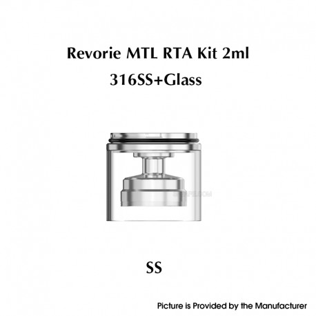 Authentic Ambition Mods Nano Tank Kit for Revorie MTL RTA - Silver, 2.5ml