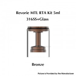 Authentic Ambition Mods Nano Tank Kit for Revorie MTL RTA - Bronze, 5.0ml