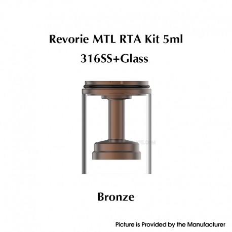 Authentic Ambition Mods Nano Tank Kit for Revorie MTL RTA - Bronze, 5.0ml