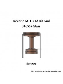 Authentic Ambition Mods Nano Tank Kit for Revorie MTL RTA - Bronze, 5.0ml