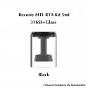 Authentic Ambition Mods Nano Tank Kit for Revorie MTL RTA - Black, 5.0ml