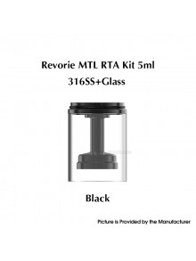 Authentic Ambition Mods Nano Tank Kit for Revorie MTL RTA - Black, 5.0ml