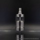 YFTK Ghost Ring Style RTA Rebuildable Tank Atomizer - Silver, SS + Glass, 4ml, 22mm Diamter