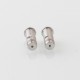 Authentic Ambition Mods Revorie MTL RTA Rebuildable Atomizer - Silver, Air Pins 0.8, 1.0, 1.2mm, 2.0ml, 23mm Diameter
