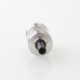 Authentic Ambition Mods Revorie MTL RTA Rebuildable Atomizer - Silver, Air Pins 0.8, 1.0, 1.2mm, 2.0ml, 23mm Diameter