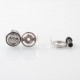 Authentic Ambition Mods Revorie MTL RTA Rebuildable Atomizer - Silver, Air Pins 0.8, 1.0, 1.2mm, 2.0ml, 23mm Diameter