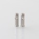 Authentic Ambition Mods Revorie MTL RTA Rebuildable Atomizer - Silver, Air Pins 0.8, 1.0, 1.2mm, 5.0ml, 23mm Diameter