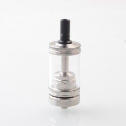 Authentic Ambition Mods Revorie MTL RTA Rebuildable Atomizer - Silver, Air Pins 0.8, 1.0, 1.2mm, 5.0ml, 23mm Diameter