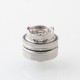 Authentic Ambition Mods Revorie MTL RTA Rebuildable Atomizer - Silver, Air Pins 0.8, 1.0, 1.2mm, 2.0ml, 23mm Diameter