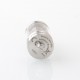 Authentic Ambition Mods Revorie MTL RTA Rebuildable Atomizer - Silver, Air Pins 0.8, 1.0, 1.2mm, 5.0ml, 23mm Diameter