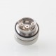 Authentic Ambition Mods Revorie MTL RTA Rebuildable Atomizer - Silver, Air Pins 0.8, 1.0, 1.2mm, 2.0ml, 23mm Diameter