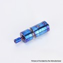 Flash 4.5S+ Style 22mm RTA Rebuildable Tank Atomizer - Blueing, Titanium + Stainless Steel, 22mm Diameter