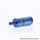Flash 4.5S+ Style 22mm RTA Rebuildable Tank Atomizer - Blueing, Titanium + Stainless Steel, 22mm Diameter