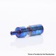Flash 4.5S+ Style 22mm RTA Rebuildable Tank Atomizer - Blueing, Titanium + Stainless Steel, 22mm Diameter