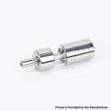 Flash 4.5S+ Style 22mm RTA Rebuildable Tank Atomizer - Silver, Titanium + Stainless Steel, 22mm Diameter
