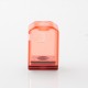 Authentic Veepon Tita X2 Boro Tank for BB / Billet / Boro Mod - Damascus + Red, Stainless Steel + PCTG