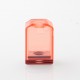 Authentic Veepon Tita X2 Boro Tank for BB / Billet / Boro Mod - Damascus + Red, Stainless Steel + PCTG