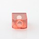 Authentic Veepon Tita X2 Boro Tank for BB / Billet / Boro Mod - Damascus + Red, Stainless Steel + PCTG