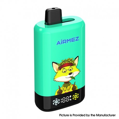 [Ships from EU-1 Warehouse] Airmez FOX 2 IN 1 Pro 80K Disposable Kit - Blue Razz Lemonade & Watermelon Bubblegum, 650mAh, 30ml